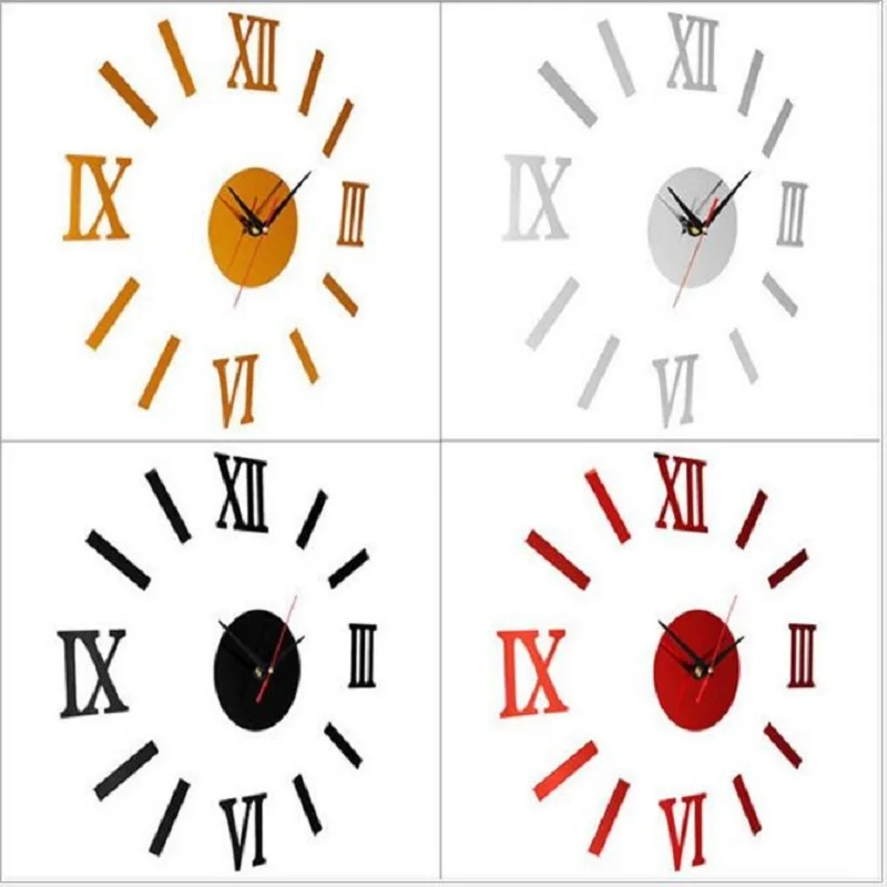 3D Creatively Romae Digital Mute Home Decoration Mirror Wall Clock Modern Design Mirror Surface Decoration wall bell
3D Creatively Romae Digital Mute Home Decoration Mirror Wall Clock Modern Design Mirror Surface Decoration wall bell