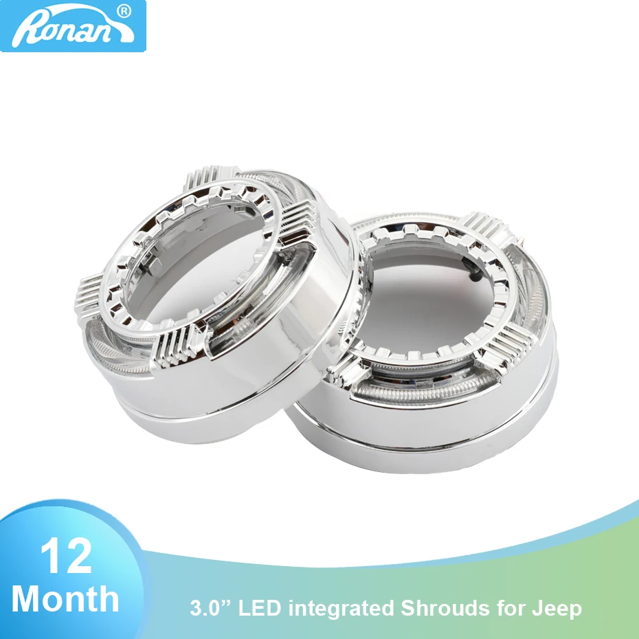 RONAN LED optic Angel Eyes Daytime Running Light car styling Shrouds Masks shell without bi-xenon projector for JEEP hongda VW
RONAN LED optic Angel Eyes Daytime Running Light car styling Shrouds Masks shell without bi-xenon projector for JEEP hongda VW