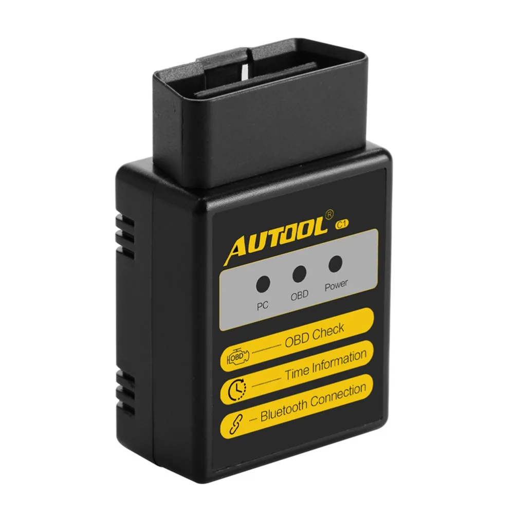 AUTOOL C1 ELM327 V1.5 WIFI Bluetooth OBD2 ELM 327 Scanner OBD 2 Car Diagnostic Tool Automotive Code Reader Scan OBDII 2 Adapter
AUTOOL C1 ELM327 V1.5 WIFI Bluetooth OBD2 ELM 327 Scanner OBD 2 Car Diagnostic Tool Automotive Code Reader Scan OBDII 2 Adapter