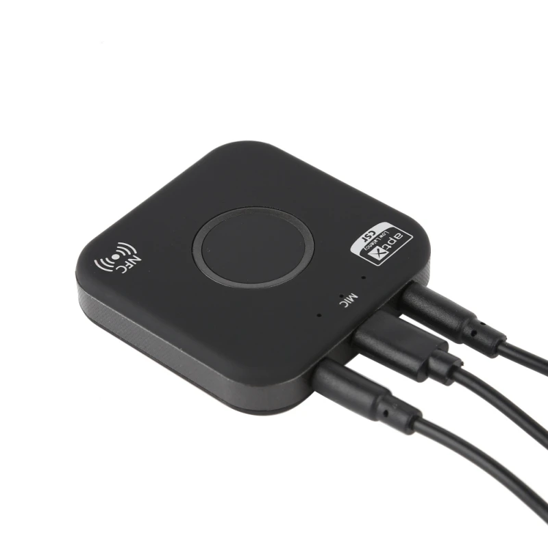 Беспроводной Bluetooth передатчик приемник адаптер 3 5 мм аудио APT X NFC CVC6.0 Встроенный