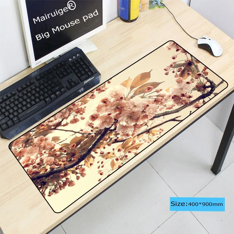 Mairuige Flower art Speed Version Large Gaming Mouse Pad Lockedge Mouse Mat For Laptop Computer Desk Pad Keyboard Mat 90X40CM
Mairuige Flower art Speed Version Large Gaming Mouse Pad Lockedge Mouse Mat For Laptop Computer Desk Pad Keyboard Mat 90X40CM