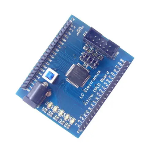 Плата для обучения разработки Xilinx XC9572XL AMS CPLD + 4 программируемых светодиода|board