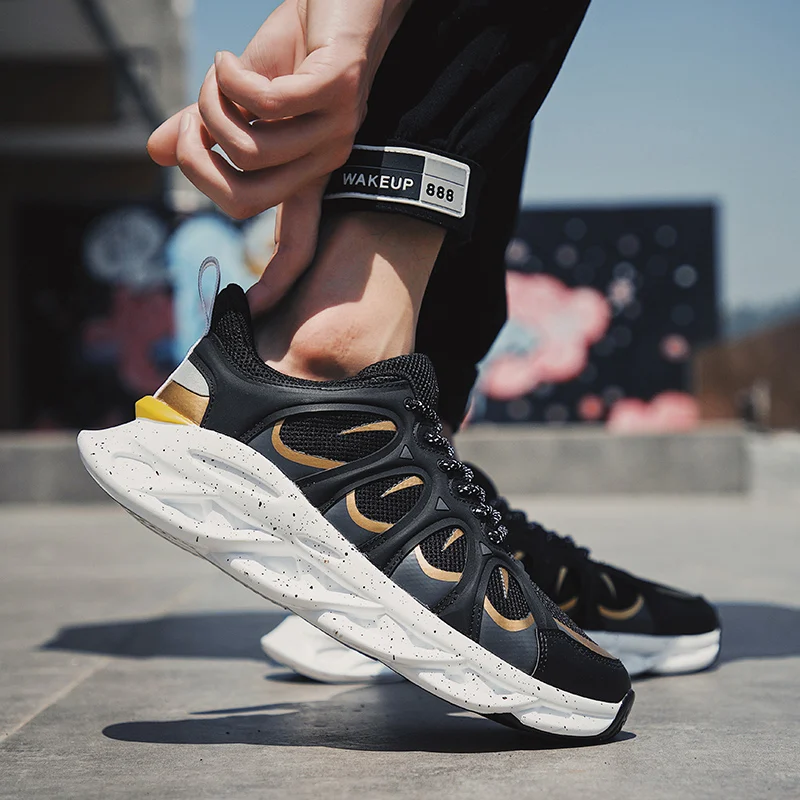Men's Trend Breathable Mesh Walking Shoes Outdoor Comfortable Sports Sneakers High Quality Lightweight Running Shoes Zapatillas
Men's Trend Breathable Mesh Walking Shoes Outdoor Comfortable Sports Sneakers High Quality Lightweight Running Shoes Zapatillas