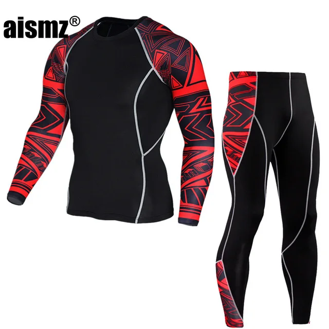Aismz Men's Skin-Tight MMA Workout Fitness Suit Compression Shirts +Pants Rashguard Clothing Set
Aismz Men's Skin-Tight MMA Workout Fitness Suit Compression Shirts +Pants Rashguard Clothing Set