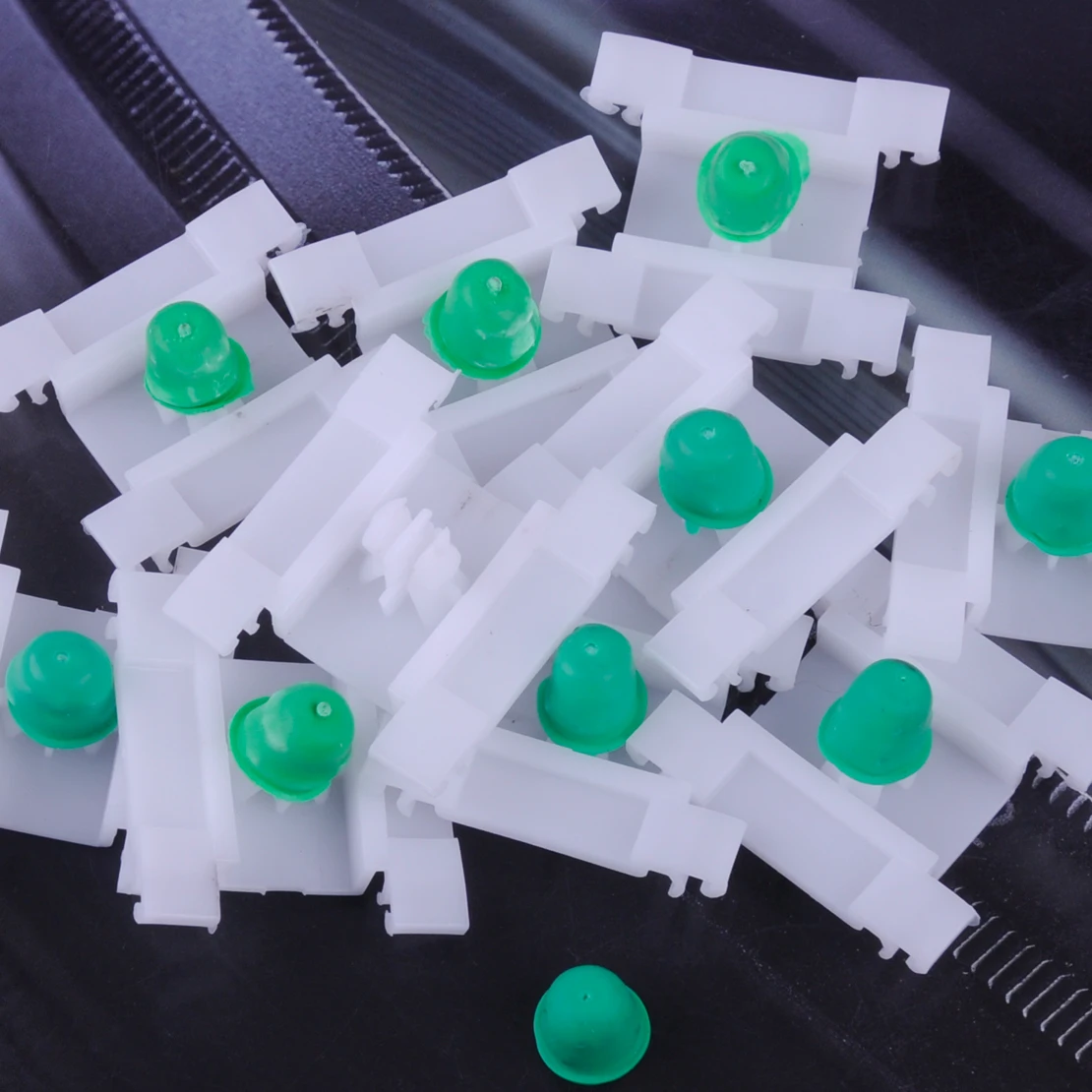CITALL 10pcs Plastic Car Door Trim Bump Strip Clips Molding Short Stem Fit for VW Volkswagen Golf MK3
CITALL 10pcs Plastic Car Door Trim Bump Strip Clips Molding Short Stem Fit for VW Volkswagen Golf MK3