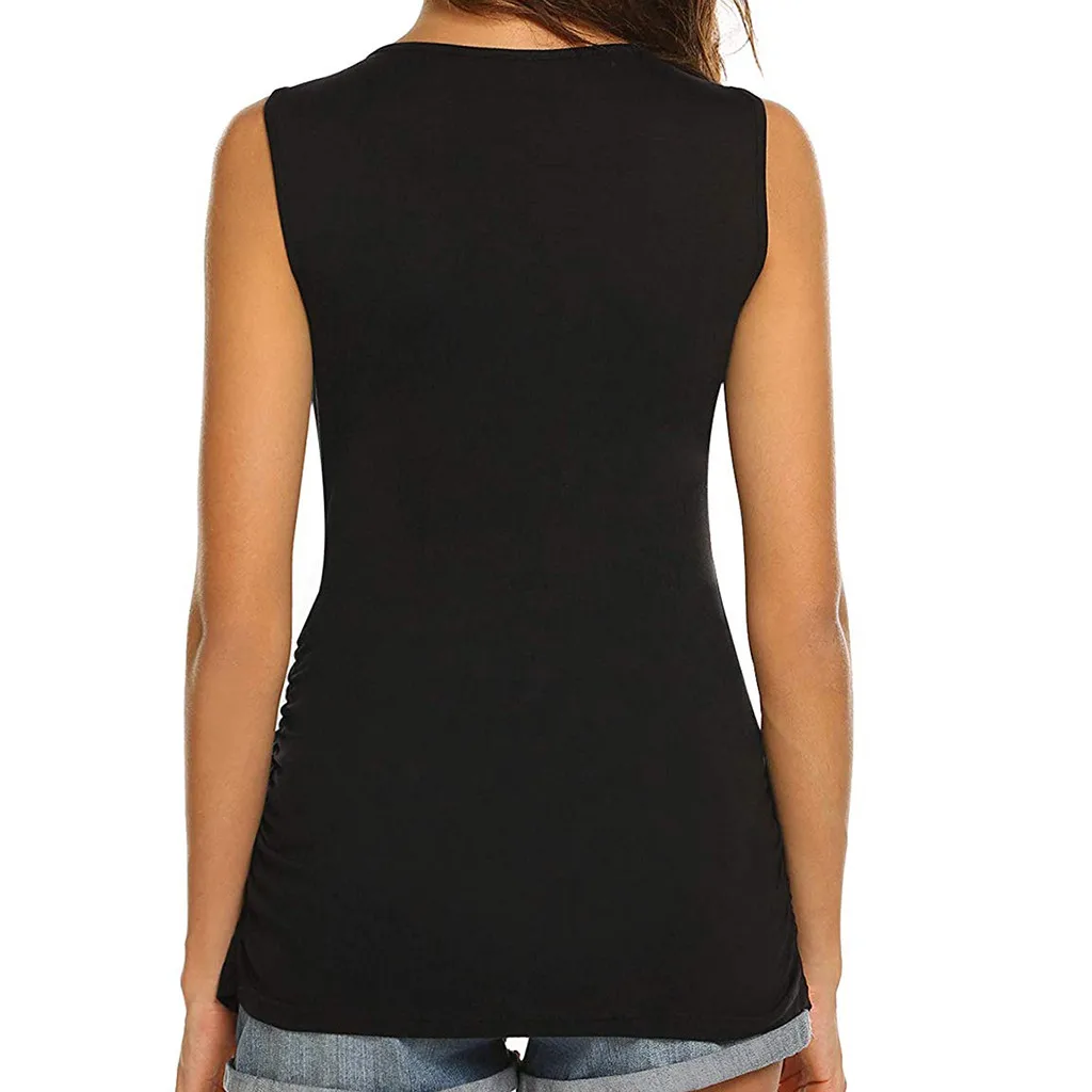 LONSANT women breastfeeding solid color sleeveless T-shirt lace cross pregnant blouse summer Women cotton soft clothes
LONSANT women breastfeeding solid color sleeveless T-shirt lace cross pregnant blouse summer Women cotton soft clothes