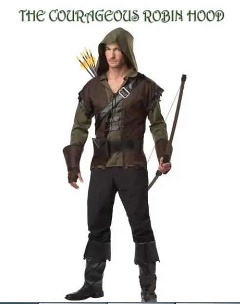 Новинка 2019, лидер продаж, маскарадный костюм для взрослых и мужчин Robin Hood с капюшоном в средневековом стиле, костюм на Хэллоуин
Новинка 2019, лидер продаж, маскарадный костюм для взрослых и мужчин Robin Hood с капюшоном в средневековом стиле, костюм на Хэллоуин