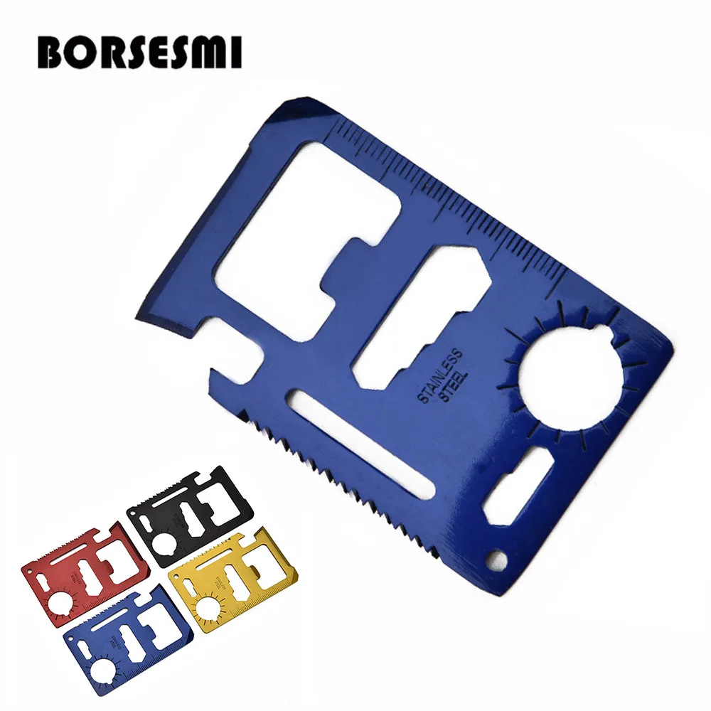 50pc/lot multifunction portable travel tool card stainless steel combination kit Mini camping pocket survival knife
50pc/lot multifunction portable travel tool card stainless steel combination kit Mini camping pocket survival knife