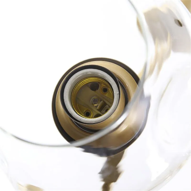 Vintage Loft Black/Gold Iron Glass Modo Pendant Light for Foyer Dining Room Bar Suspension 1847
Vintage Loft Black/Gold Iron Glass Modo Pendant Light for Foyer Dining Room Bar Suspension 1847