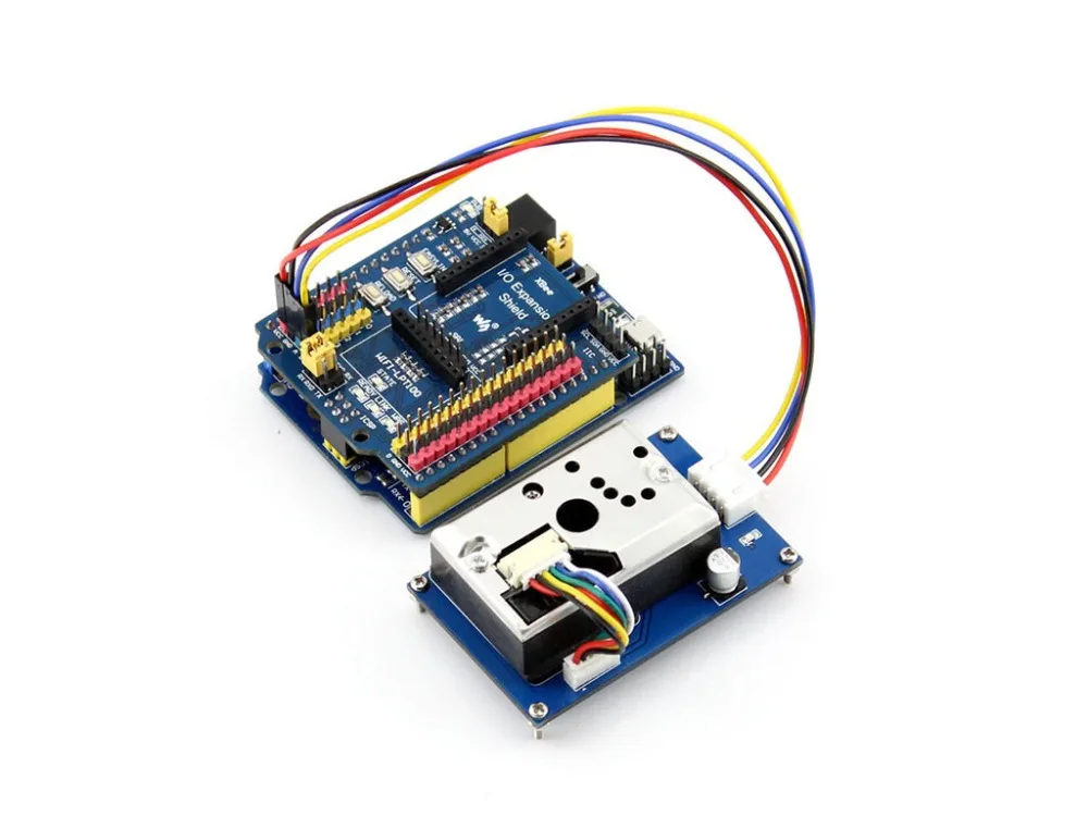 

Dust Sensor Detector Module with Sharp GP2Y1010AU0F Onboard for Measuring PM2.5 Air Purifier Air Conditioner Monitor