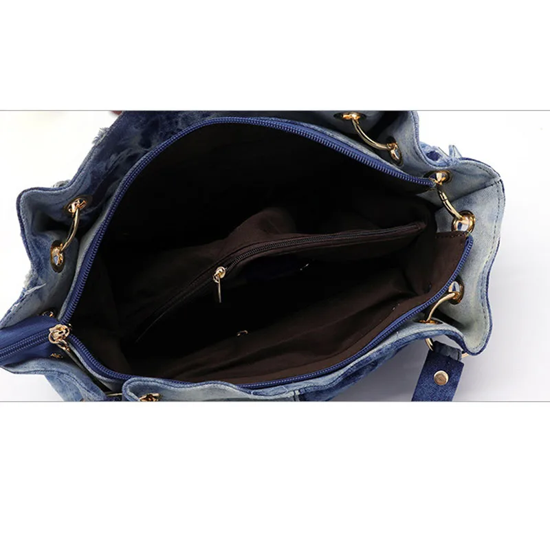 iPinee brand handbag women washed denim bag female hobos shoulder bags messenger high quality leather tote bag crossbody
iPinee brand handbag women washed denim bag female hobos shoulder bags messenger high quality leather tote bag crossbody