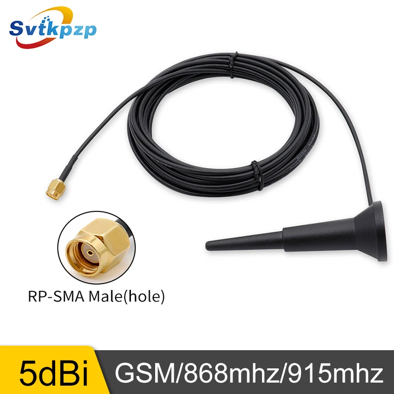 Outdoor 5dBi GSM Antennas 900mhz-1800MHz Omni directional RP-SMA Male Magnetic 868mhz 915mhz Antenna with Extension Cable 5M
Outdoor 5dBi GSM Antennas 900mhz-1800MHz Omni directional RP-SMA Male Magnetic 868mhz 915mhz Antenna with Extension Cable 5M