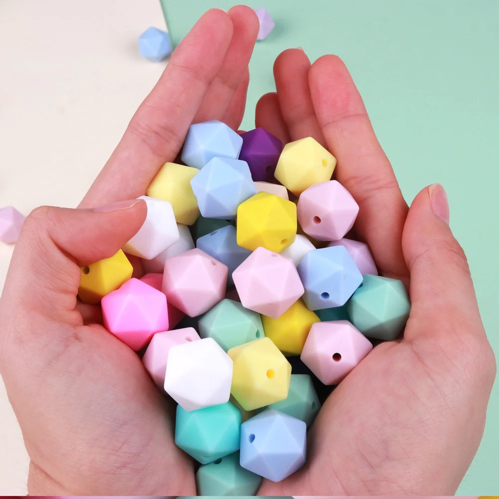TYRY.HU 50pc/lot Silicone Teething Beads 14mm Teething Necklace Shower Gift Accessories For Baby Teether BPA FREE Beads
TYRY.HU 50pc/lot Silicone Teething Beads 14mm Teething Necklace Shower Gift Accessories For Baby Teether BPA FREE Beads