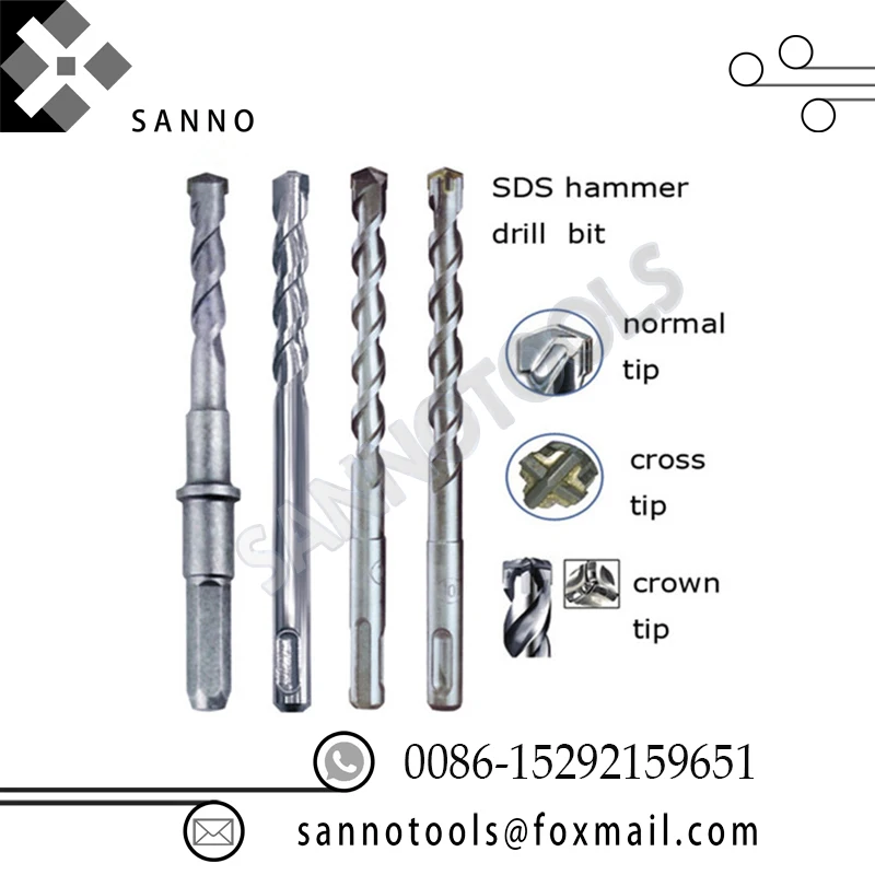Customized various tip and size sds max rotary hammer drill bits, concrete sds bit, ditch hammer drill bits, rock drilling bits
Customized various tip and size sds max rotary hammer drill bits, concrete sds bit, ditch hammer drill bits, rock drilling bits