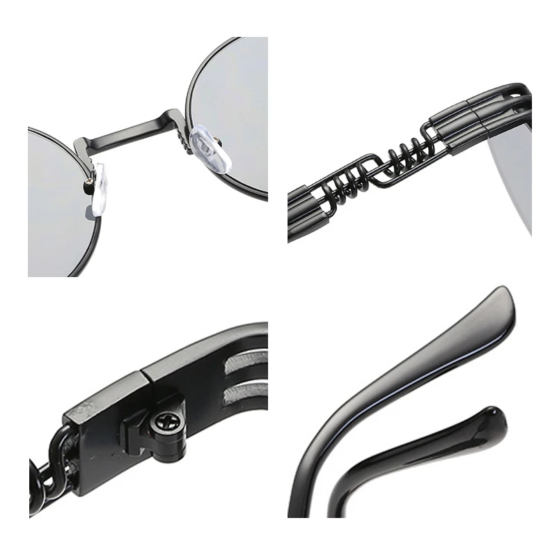 Gothic Steampunk Sunglasses Women Men Retro Vintage Round Metal Frame Mirror Sunglasses Brand Designer Fashion UV400
Gothic Steampunk Sunglasses Women Men Retro Vintage Round Metal Frame Mirror Sunglasses Brand Designer Fashion UV400