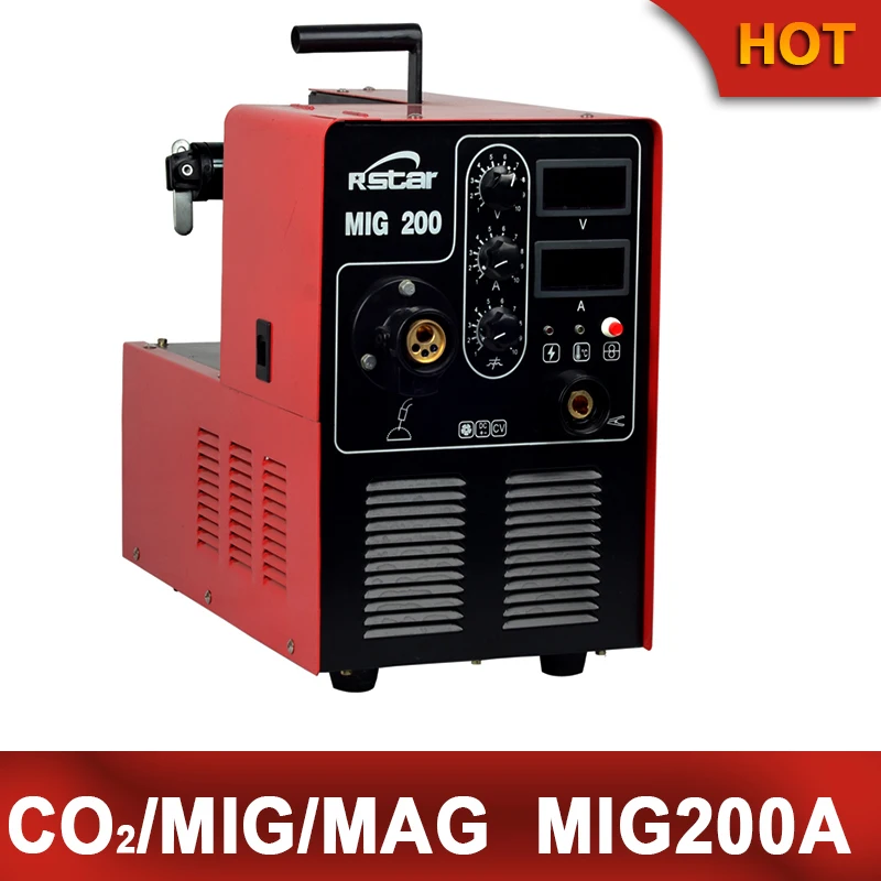 2014 распродажа лучшие модные сварочные машины Igbt Inverter Mig200 сварочный аппарат|machine
