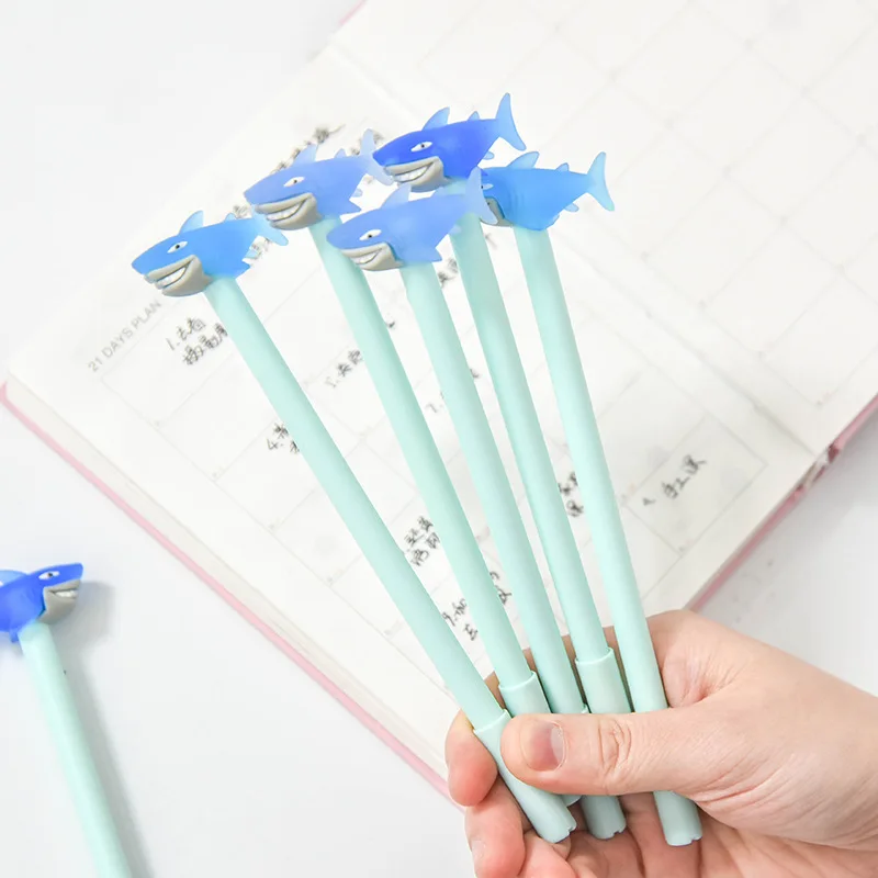 24 pcs/Lot Cartoon shark whale gel pen 0.5mm ballpoint black color pens kids gift Cute Stationery Office School supplies A6483
24 pcs/Lot Cartoon shark whale gel pen 0.5mm ballpoint black color pens kids gift Cute Stationery Office School supplies A6483