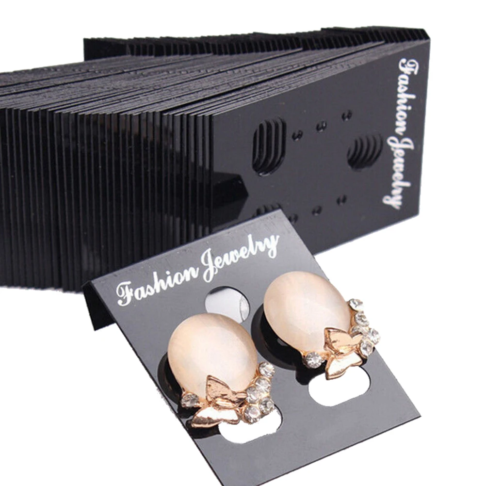 100pcs Professional Plastic Earring Ear Studs Display Hang Cards Jewelry Holder Wholesale
100pcs Professional Plastic Earring Ear Studs Display Hang Cards Jewelry Holder Wholesale
