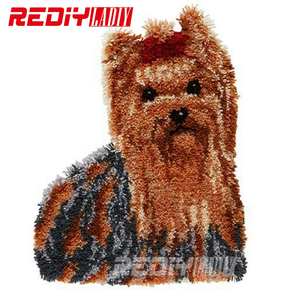 REDIY LADIY Latch Hook Rug Kits Wall Tapestry Lovely Puppy Floor Mat Pre-Printed Canvas Cushion Yarn Embroidery Carpet Rug Kits
REDIY LADIY Latch Hook Rug Kits Wall Tapestry Lovely Puppy Floor Mat Pre-Printed Canvas Cushion Yarn Embroidery Carpet Rug Kits