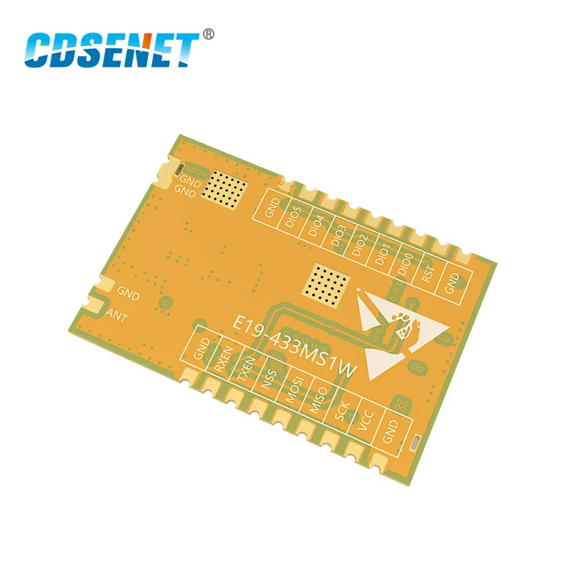 1pc SX1278 LoRa 433MHz rf Transceiver E19-433M30S Long Range CDSENET SPI SX1276 SMD Transmitter And Receiver rf Module 433 MHz
1pc SX1278 LoRa 433MHz rf Transceiver E19-433M30S Long Range CDSENET SPI SX1276 SMD Transmitter And Receiver rf Module 433 MHz
