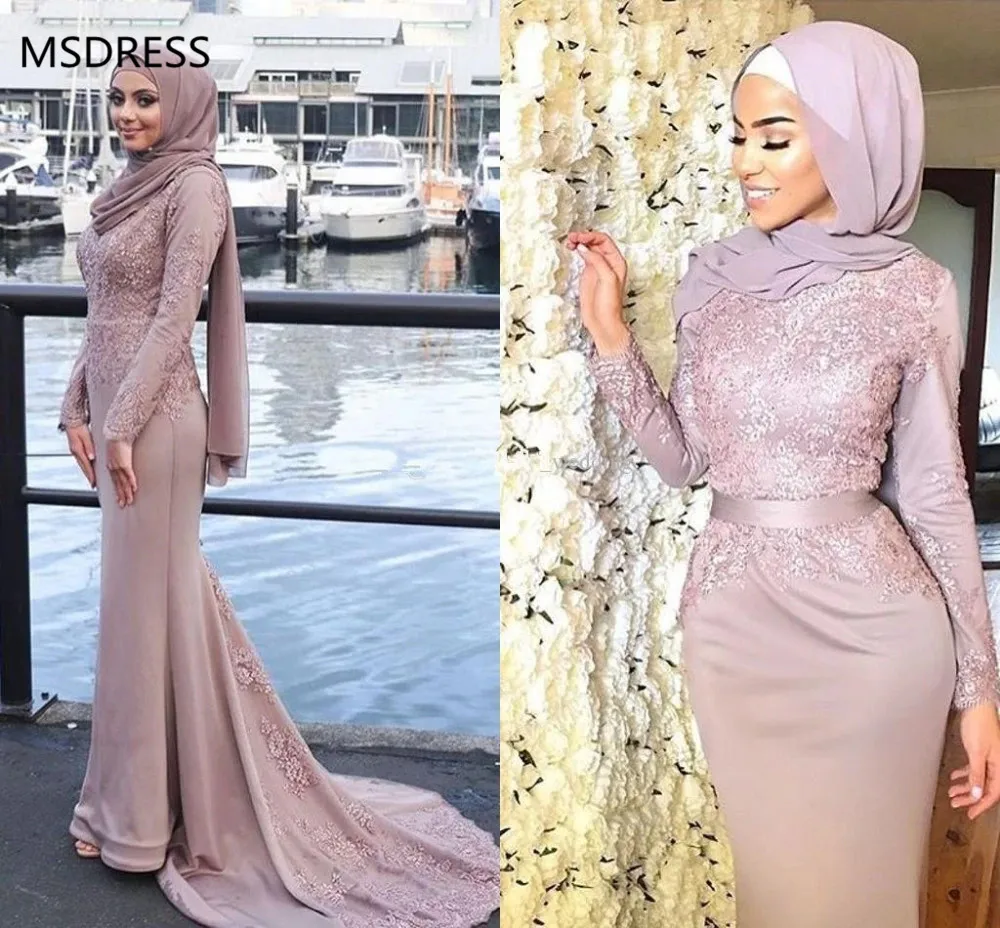 Formal Muslim Evening Dresses 2018 Mermaid Long Sleeves Appliques Scarf Islamic Dubai Saudi Arabic Long Elegant Evening Gown
Formal Muslim Evening Dresses 2018 Mermaid Long Sleeves Appliques Scarf Islamic Dubai Saudi Arabic Long Elegant Evening Gown