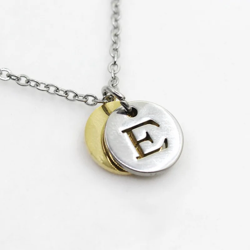 Stainless Steel Alphabet E 6pcs Initial Necklace Pendant Women Men Jewelry Stainless Steel Round Coin Letter Necklace Jewelry
Stainless Steel Alphabet E 6pcs Initial Necklace Pendant Women Men Jewelry Stainless Steel Round Coin Letter Necklace Jewelry