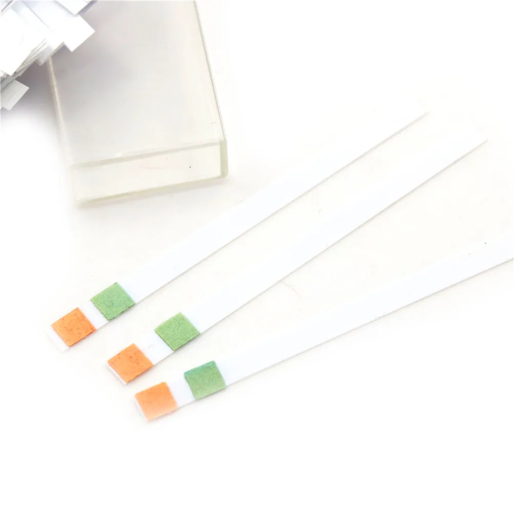 100 Strips Test Paper Precision PH Human Acid Test Paper 4.5-9.0 Two-color Urine Saliva Preparation 6.7x8.7x1.1cm
100 Strips Test Paper Precision PH Human Acid Test Paper 4.5-9.0 Two-color Urine Saliva Preparation 6.7x8.7x1.1cm