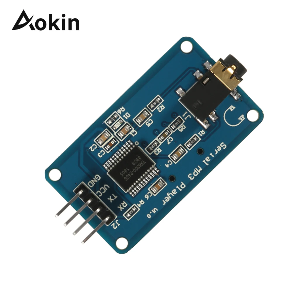 

YX5300 MP3 Player Module Voice Serial Port Control Module With Card Slot for Arduino Compatible SCM & DIY Kits Module Board