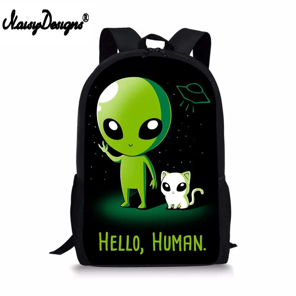 Personal Custom Junior Bag Alien Printing Backpack Female School Supplies Satchel Casual School Bag For Kids Boys Girls Backpack
Personal Custom Junior Bag Alien Printing Backpack Female School Supplies Satchel Casual School Bag For Kids Boys Girls Backpack