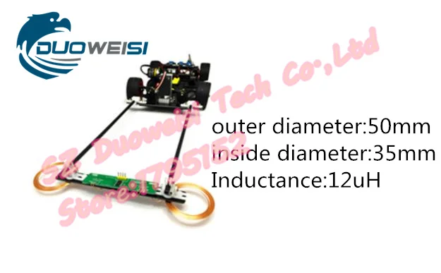 Electric rail group Metal sensor Coil RF Coil outer diameter:50mm inside diameter:35mm Inductance:12uH
Electric rail group Metal sensor Coil RF Coil outer diameter:50mm inside diameter:35mm Inductance:12uH