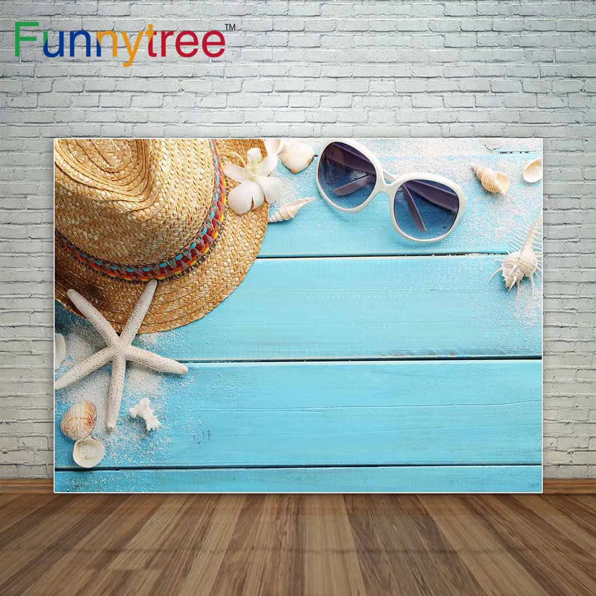 Funnytree photography backdrops beach accessories summer wooden wall seastar voyage hat shell resort fotografia photo background
Funnytree photography backdrops beach accessories summer wooden wall seastar voyage hat shell resort fotografia photo background