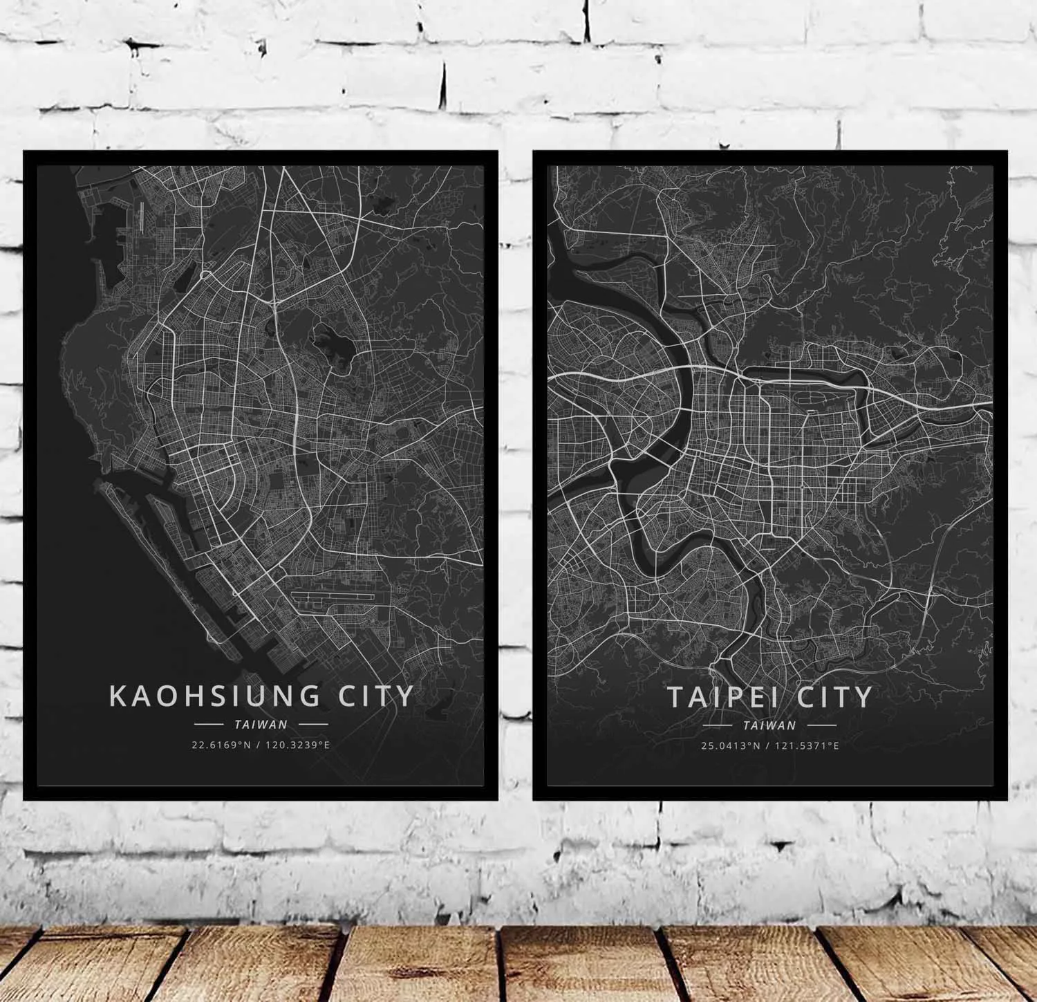 Плакат из Тайбэя в городе каохун Тайвань 
Плакат из Тайбэя в городе каохун Тайвань