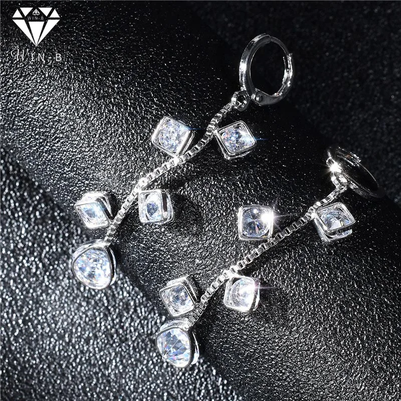 WIN-B Women Stylish White Gold Tree Crystal Earrings Women Girl Jewelry Pendante Femme Bijoux Brincos Korean Earing oorbel
WIN-B Women Stylish White Gold Tree Crystal Earrings Women Girl Jewelry Pendante Femme Bijoux Brincos Korean Earing oorbel