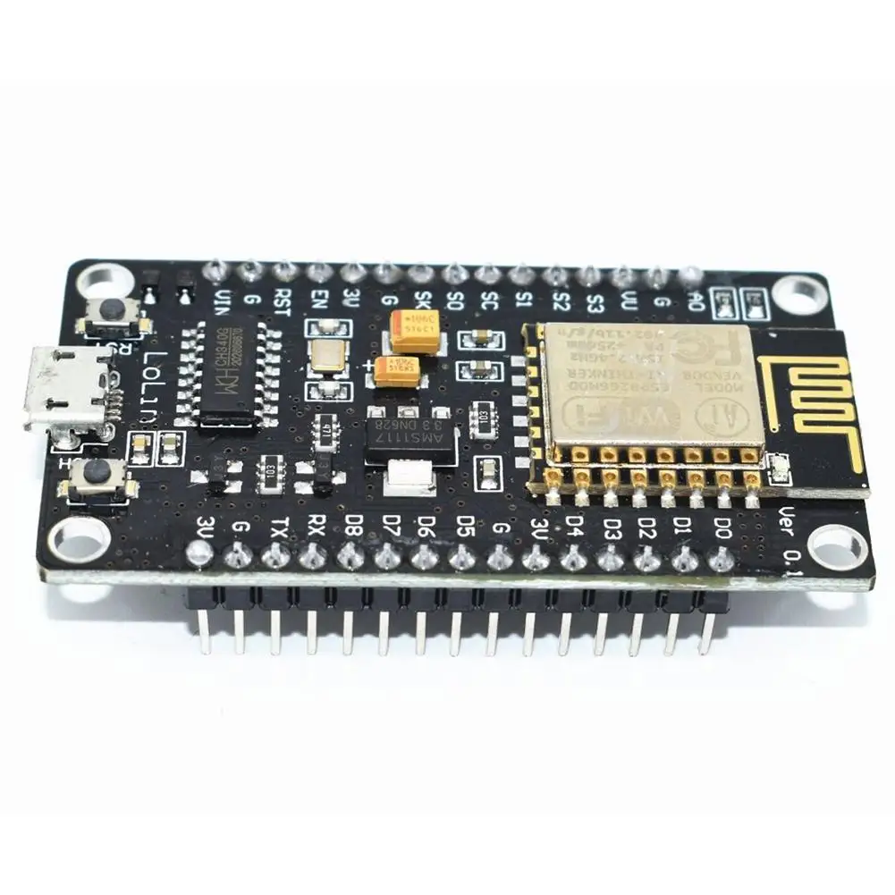 EastVita NodeMcu Lua ESP8266 ESP-12E CH340G WIFI Интернет-макетная плата модуль r20
EastVita NodeMcu Lua ESP8266 ESP-12E CH340G WIFI Интернет-макетная плата модуль r20