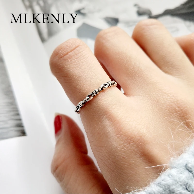 MLKENLY Open Ring Midi Minimalist Ring Girls Knot Charm Thin Tiny Jewelry Knuckle Rings for Women Bagues
MLKENLY Open Ring Midi Minimalist Ring Girls Knot Charm Thin Tiny Jewelry Knuckle Rings for Women Bagues