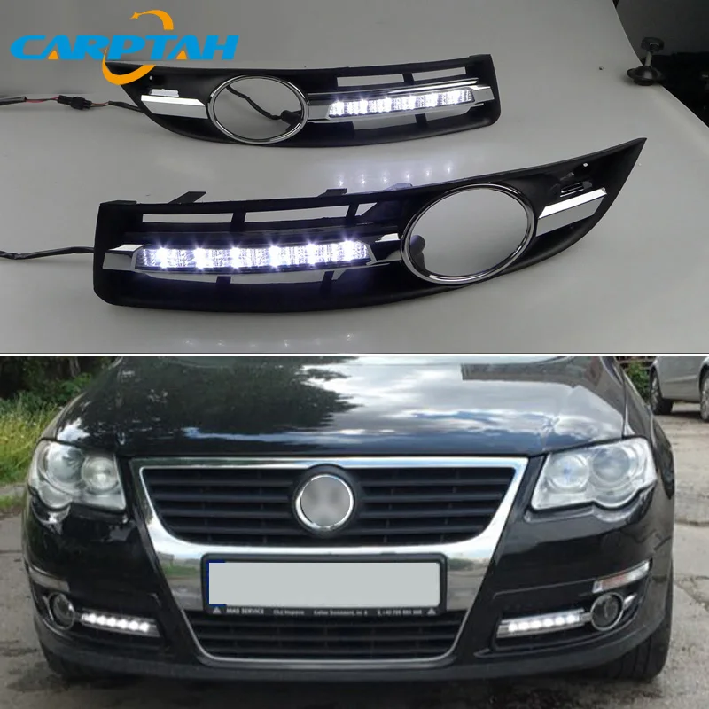 LED Daytime Running Light For Volkswagen Passat B6 2007 2008 2009 waterproof 12V Fog Lamp Decoration Bumper Light LED DRL
LED Daytime Running Light For Volkswagen Passat B6 2007 2008 2009 waterproof 12V Fog Lamp Decoration Bumper Light LED DRL