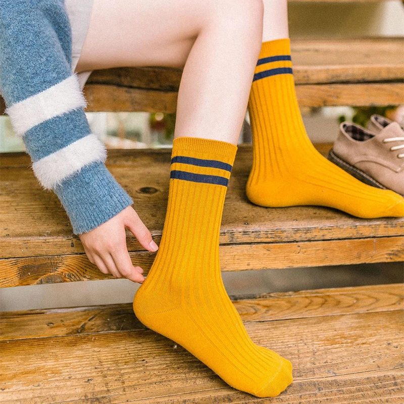Morematch 1 Pair Women Pile Heap Sock Stripe Cotton Socks Streetwear Skateboard Warm Socks 14 Colors Optional
Morematch 1 Pair Women Pile Heap Sock Stripe Cotton Socks Streetwear Skateboard Warm Socks 14 Colors Optional