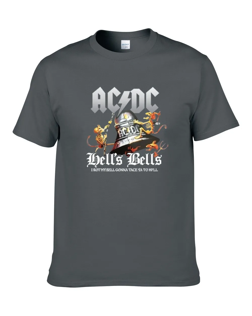 Новинка 2019 года Camisetas AC/DC Группа рок футболка мужская acdc футболки с рисунками