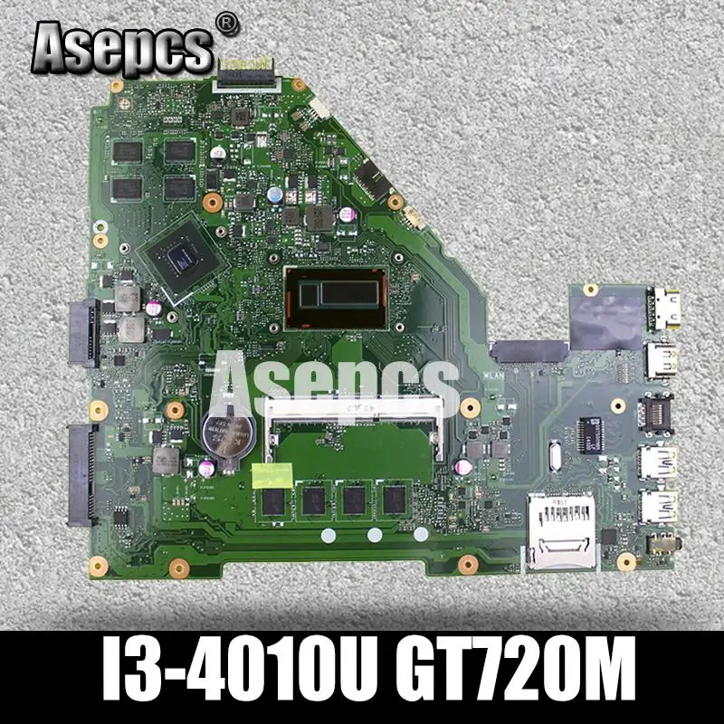 Asepcs X550LC материнская плата для ноутбука For Asus X550LD Y581L W518L X550LN тест оригинальная 4GB RAM