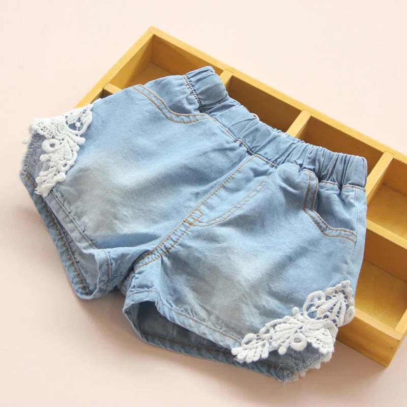 2021 New Baby Girl Summer Lace Splicing Denim Shorts Children's Clothing Trousers Korean Casual Jeans Little Kids Hot Pants X8
2021 New Baby Girl Summer Lace Splicing Denim Shorts Children's Clothing Trousers Korean Casual Jeans Little Kids Hot Pants X8