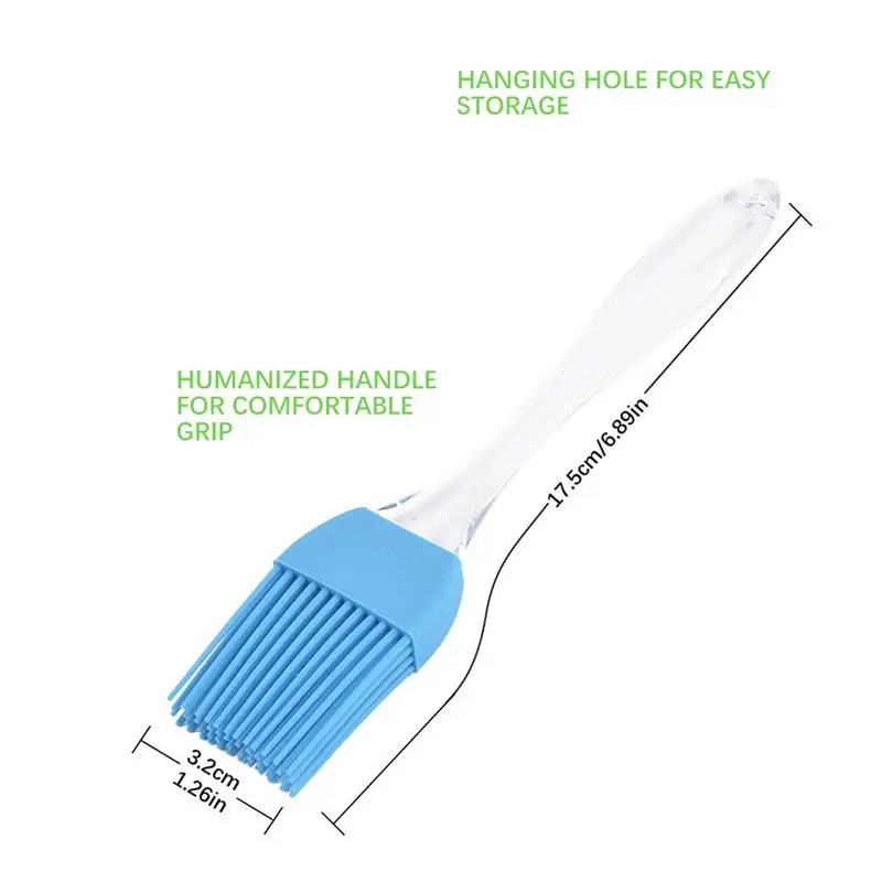 1PCS Silicone Brush Food Grade Baking Tool High Temperature Silicone Brush Barbecue Cream Brush Oil Brush BBQ Tools For Kitchen
1PCS Silicone Brush Food Grade Baking Tool High Temperature Silicone Brush Barbecue Cream Brush Oil Brush BBQ Tools For Kitchen