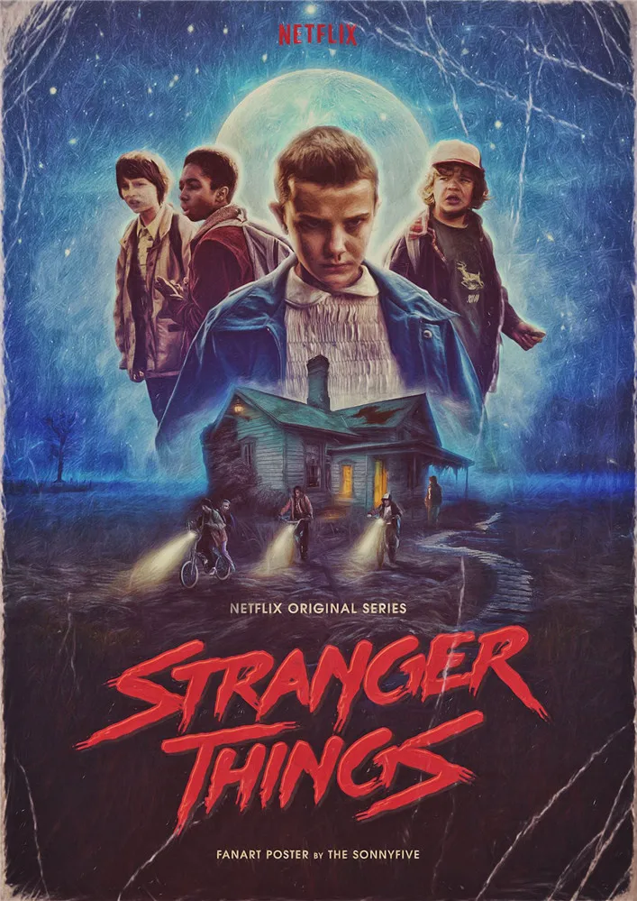Stranger Things Posters Wall Stickers High Quality White Coated Paper Home Decoration Home Art
Stranger Things Posters Wall Stickers High Quality White Coated Paper Home Decoration Home Art