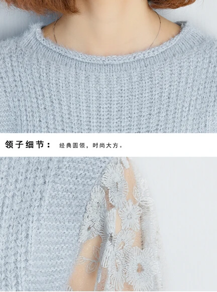 New Nice Fashion Stitching Knitting Lantern Sleeves long-sleeved Solid Gray Dress Round Neck Large Size Women Dress
New Nice Fashion Stitching Knitting Lantern Sleeves long-sleeved Solid Gray Dress Round Neck Large Size Women Dress