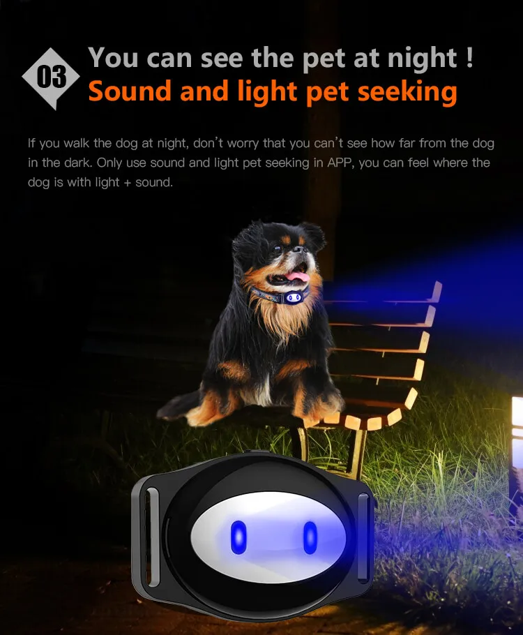 Трекер для домашних животных ошейник собак и кошек анти потерянный GPS трекер
