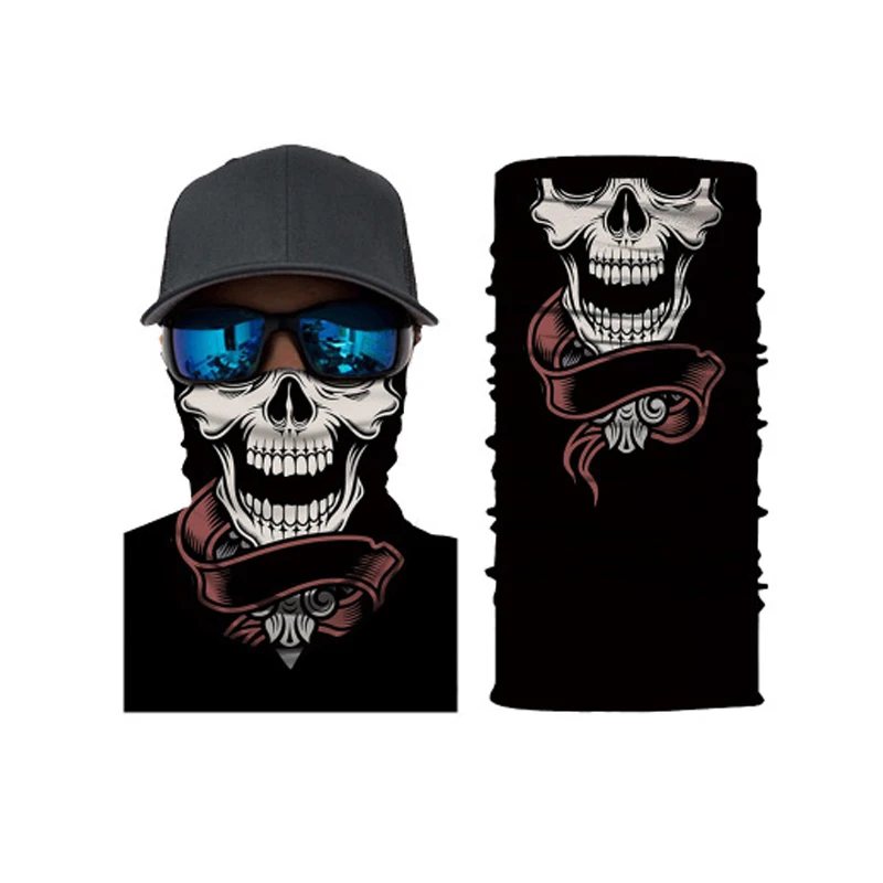 Skeleton Skull sports caps Magic Motorcycle Neck Face Shield Fishing Cycling Bike Bandana Headband Tube Scarf Men Women Mask
Skeleton Skull sports caps Magic Motorcycle Neck Face Shield Fishing Cycling Bike Bandana Headband Tube Scarf Men Women Mask