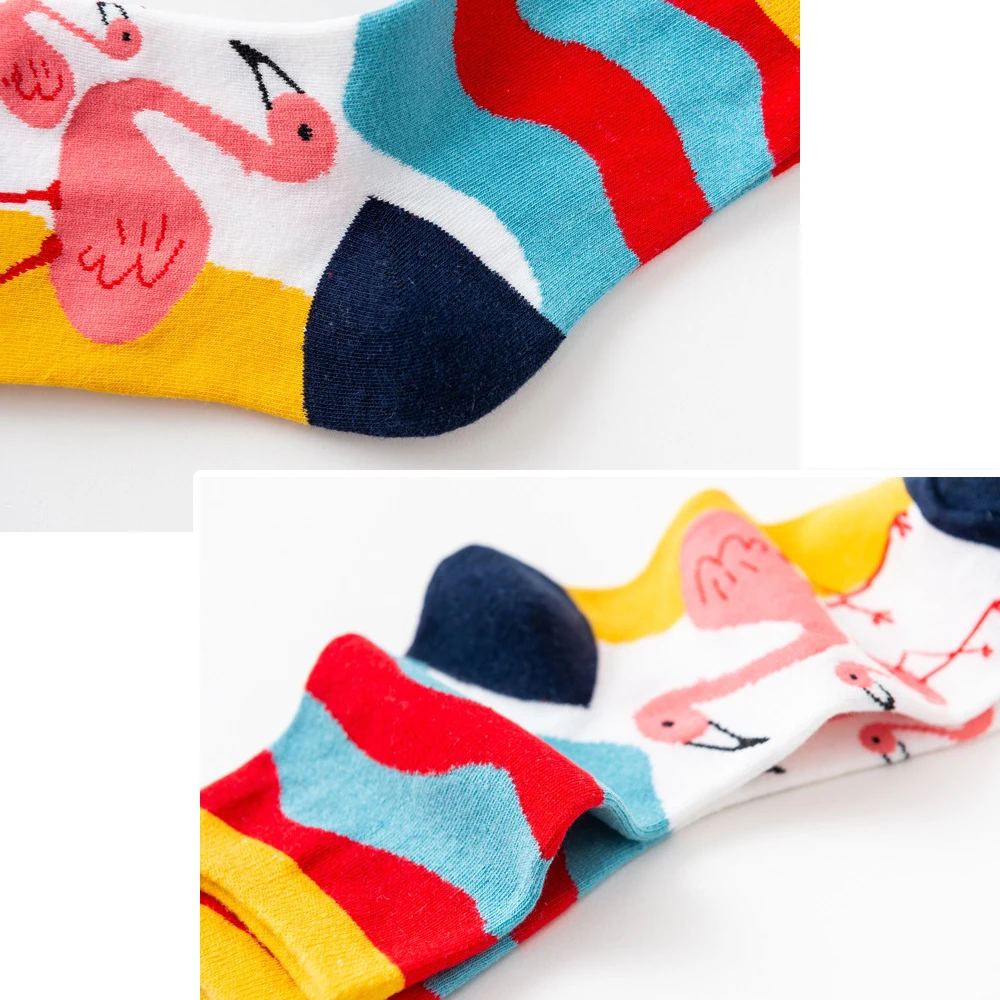 5 Pair/set Woman's Socks Harajuku Cute Animal Print Cotton Crew Socks Happy Funny Long Sock Streetwear Gifts for Girls Ladies
5 Pair/set Woman's Socks Harajuku Cute Animal Print Cotton Crew Socks Happy Funny Long Sock Streetwear Gifts for Girls Ladies