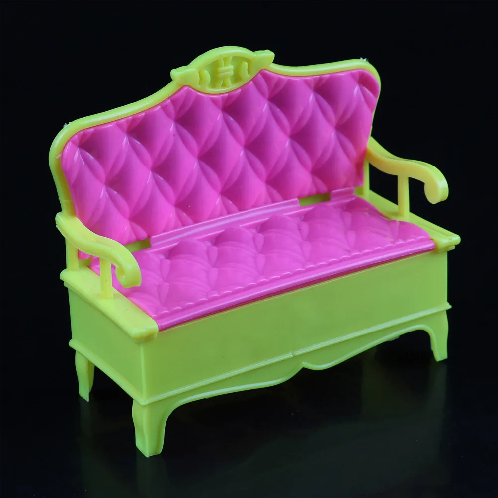 1/12 миниатюрная мебель для кукольного домика диван стул скамейка аксессуары