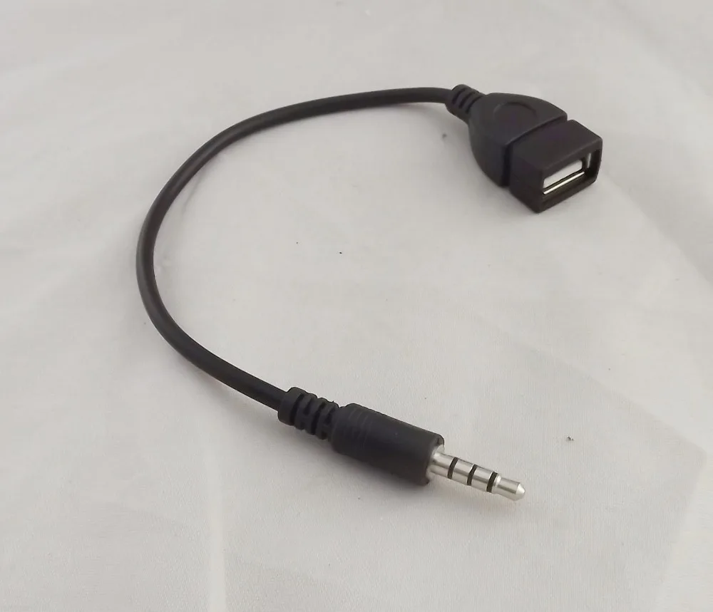 1 шт. 3,5 мм штекер AUX аудио разъем к USB 2,0 гнездовой конвертер кабель Шнур Автомобильный MP3 18 см
1 шт. 3,5 мм штекер AUX аудио разъем к USB 2,0 гнездовой конвертер кабель Шнур Автомобильный MP3 18 см