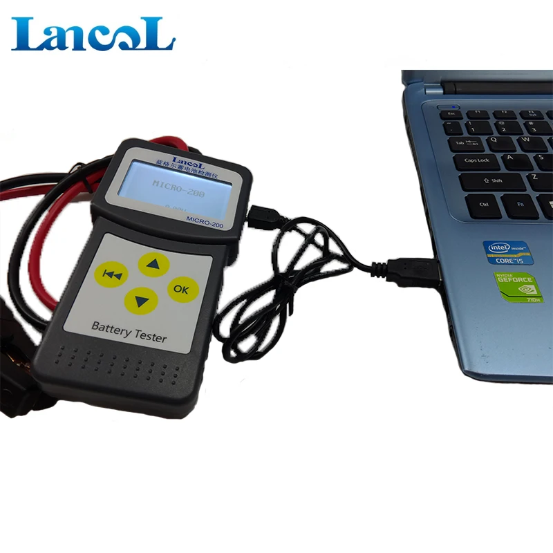 Lancol Micro-200 Car Battery Tester Diagnostic Tool Auto Battery Tester Analyzer Digital Car Truck Motor Vehicle 2000CCA 200Ah
Lancol Micro-200 Car Battery Tester Diagnostic Tool Auto Battery Tester Analyzer Digital Car Truck Motor Vehicle 2000CCA 200Ah