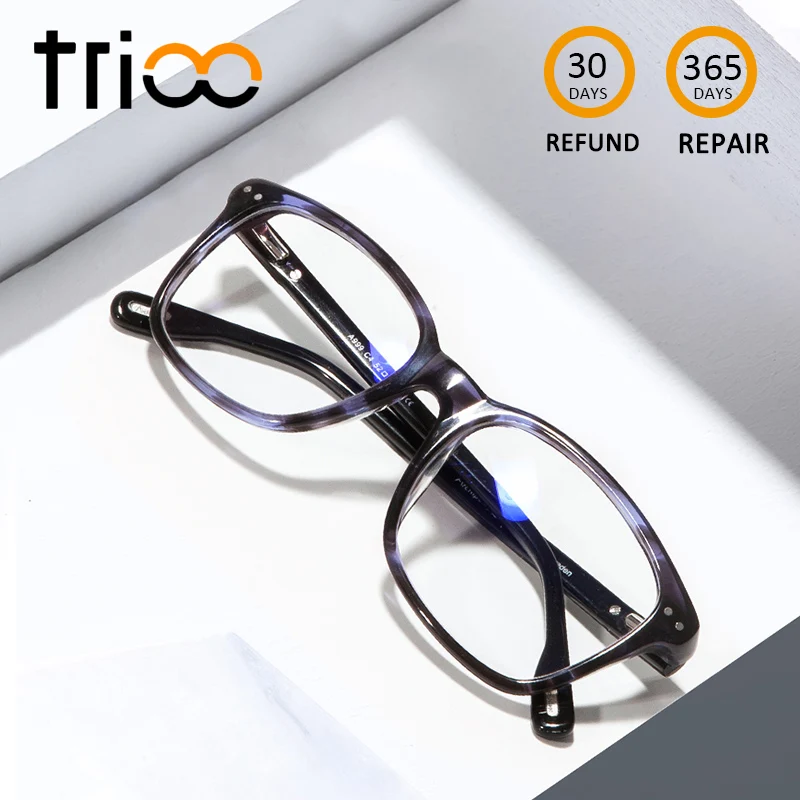 TRIOO Square Unique Pattern Myopia Glasses Men Transparent Prescription Eye Glasses Fashion Reading Eye Glasses Amber Spectacles
TRIOO Square Unique Pattern Myopia Glasses Men Transparent Prescription Eye Glasses Fashion Reading Eye Glasses Amber Spectacles